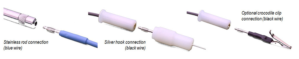 Diagram showing JCR 150R electrical connections
